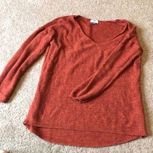 Orange Old Navy large sweater
